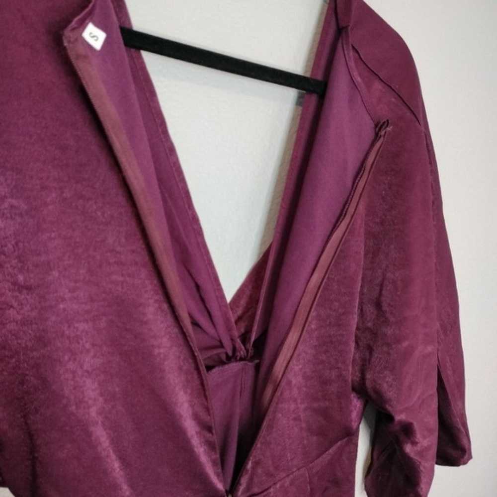 ✨ Zara Knotted Satin Effect Dress ✨ - image 5