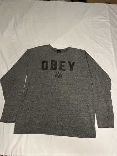 Obey × Streetwear × Vintage Vintage Obey Crewneck 