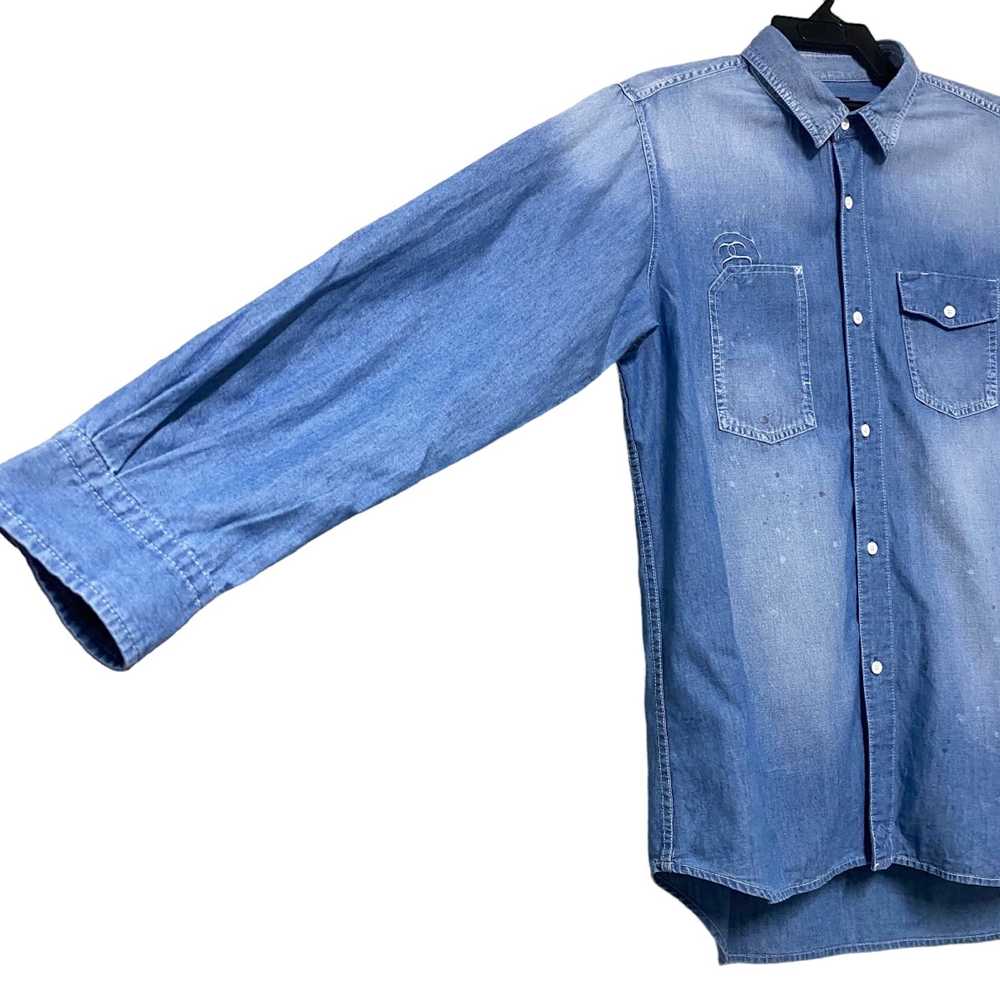 Stussy Stussy Denim Chambray Painter Shirt Fade - image 5