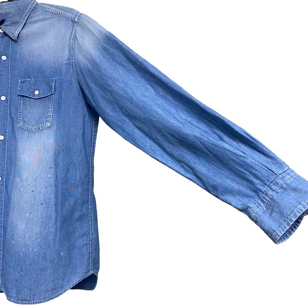 Stussy Stussy Denim Chambray Painter Shirt Fade - image 6