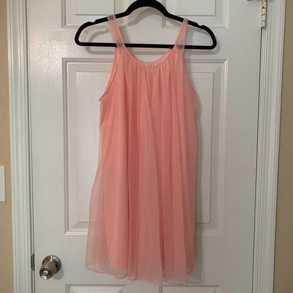 Vintage 1950’s – 1960’s Baby Doll Pink Nightgown - image 2