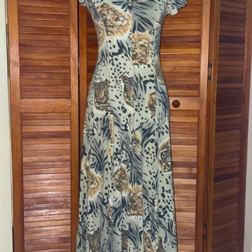 Vintage maxi dress - image 4