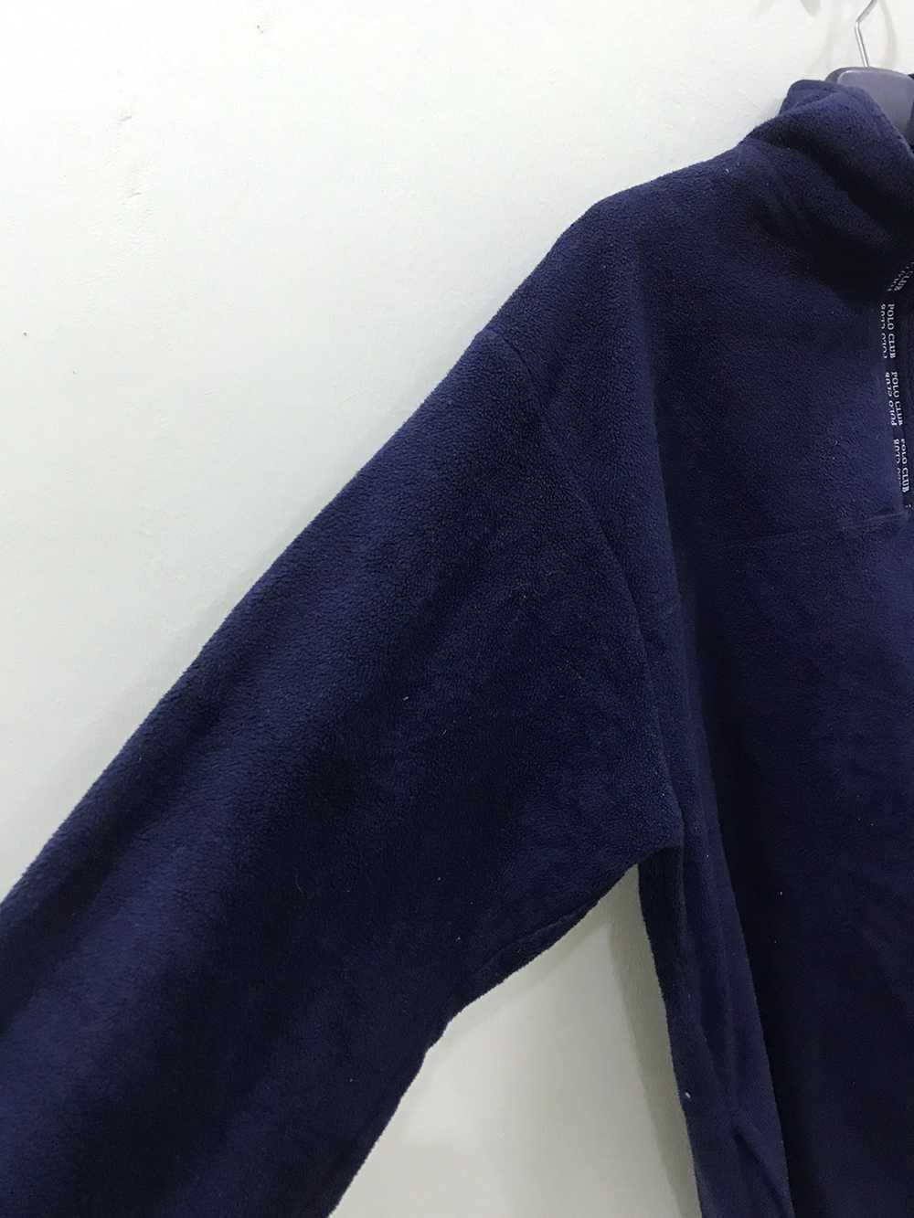 Polo Ralph Lauren Vintage Polo Club Fleece Half Z… - image 5