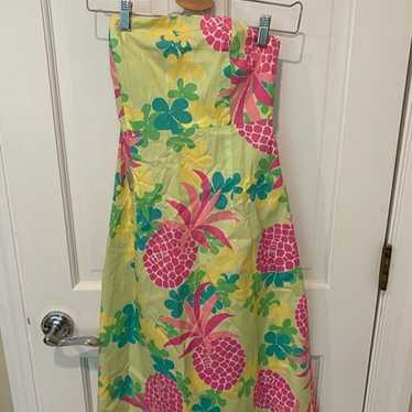 Vintage Lilly Pulitzer Pineapple Mini Dress
