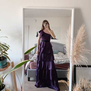 Bcbgmaxazria shop purple dress