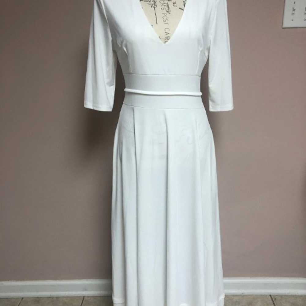 White Maxi Dress - image 1