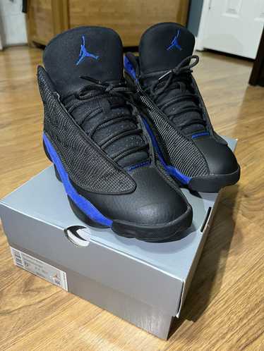 Jordan 13 shops Retro Black Hyper Royal Sneaker Size 4.5Y Wmns 6