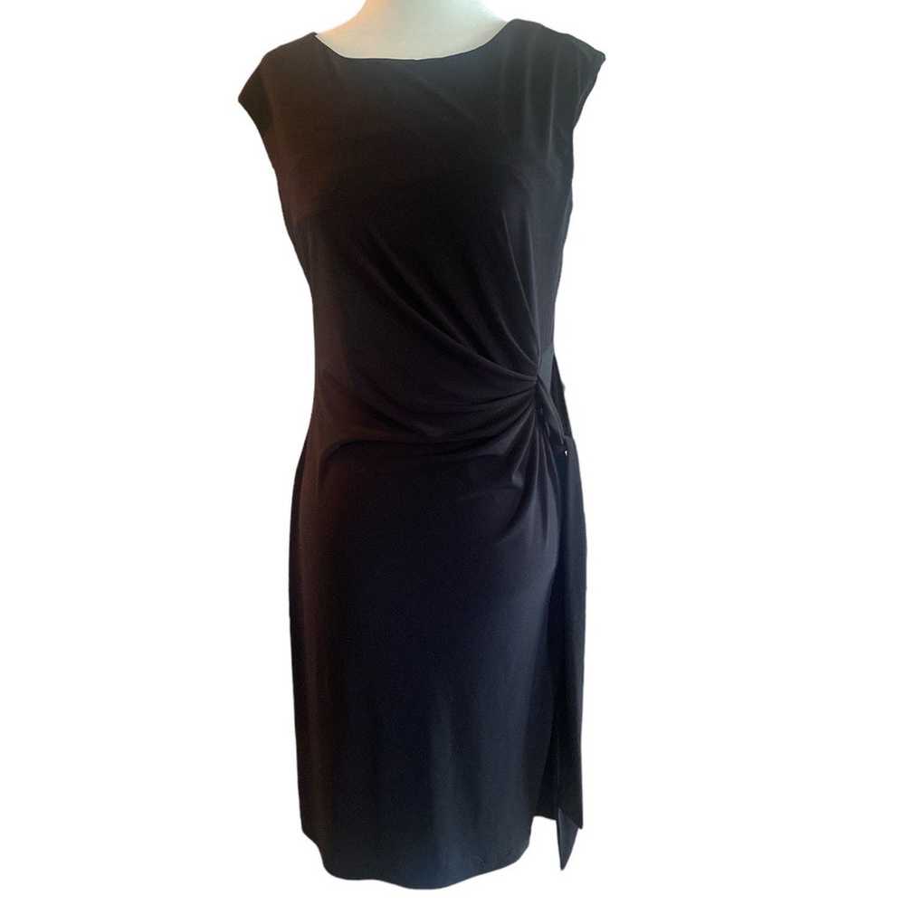Vintage Chetta B Women's Dress Size 8 Black Stret… - image 1