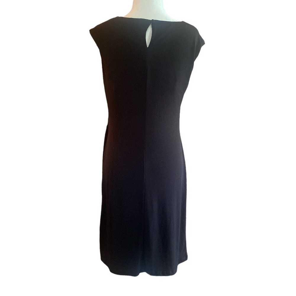 Vintage Chetta B Women's Dress Size 8 Black Stret… - image 4