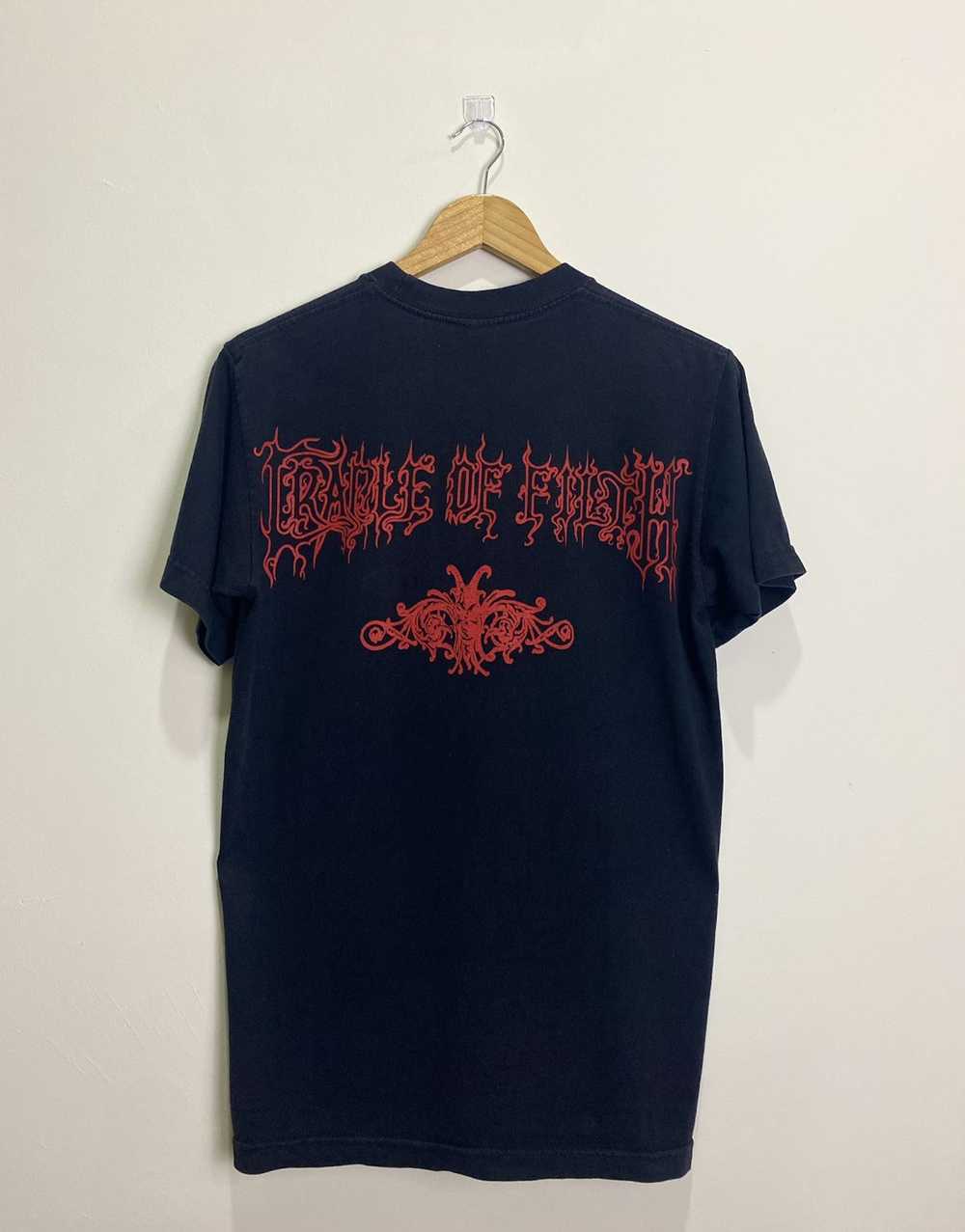 Band Tees × Very Rare × Vintage Vintage cradle of… - image 3