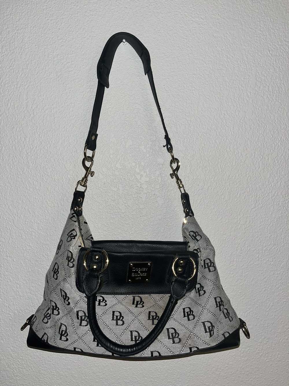 Dooney & Bourke Dooney & Bourke Black and Grey Le… - image 3