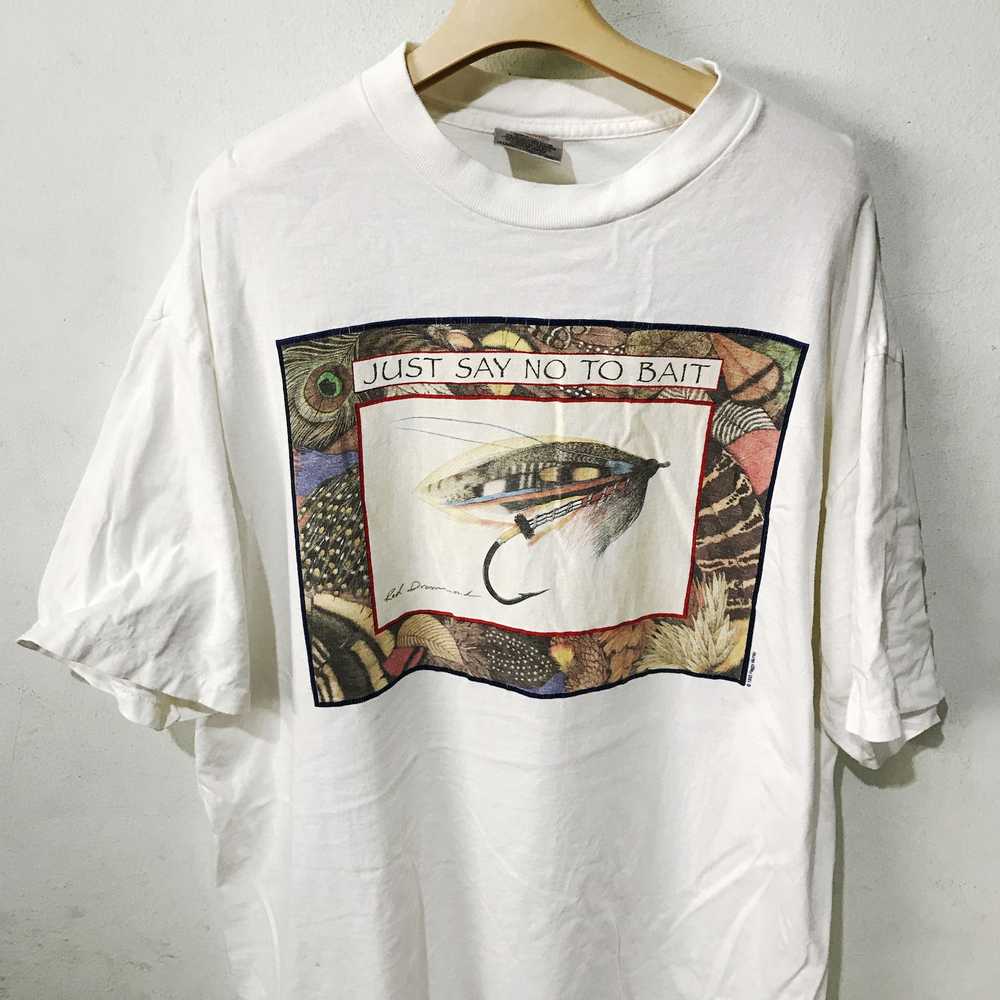 Art × Vintage Vintage 1993 Just Say No To Bait Sh… - image 2