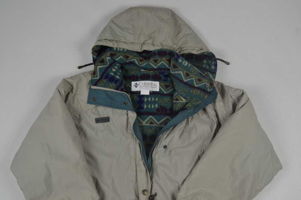 Columbia × Vintage 90s Columbia Aztec Parka Coat … - image 2