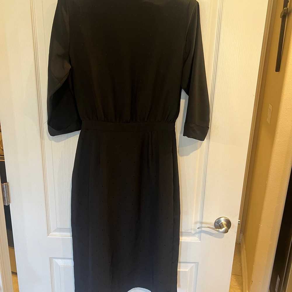 Vintage SK & Company black Dress Size 8 - image 3