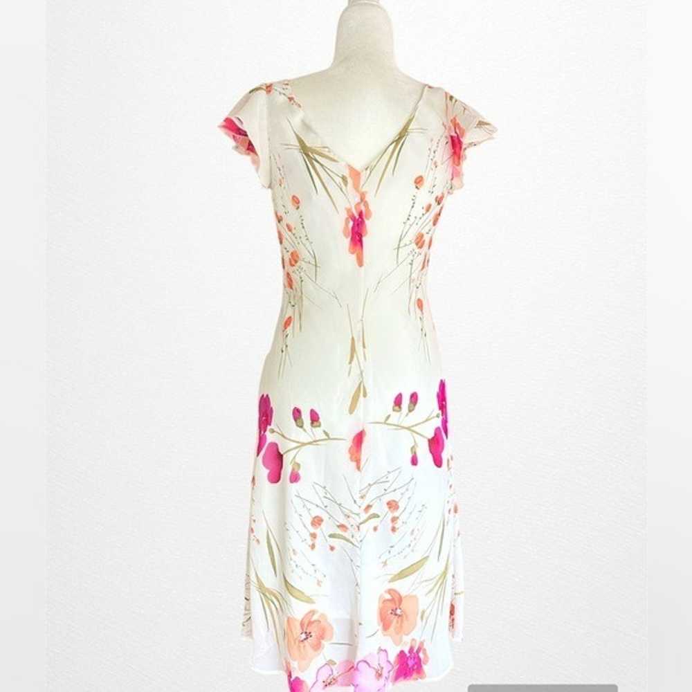 Vintage 90’s “Just Choon” Floral Midi Dress - image 5