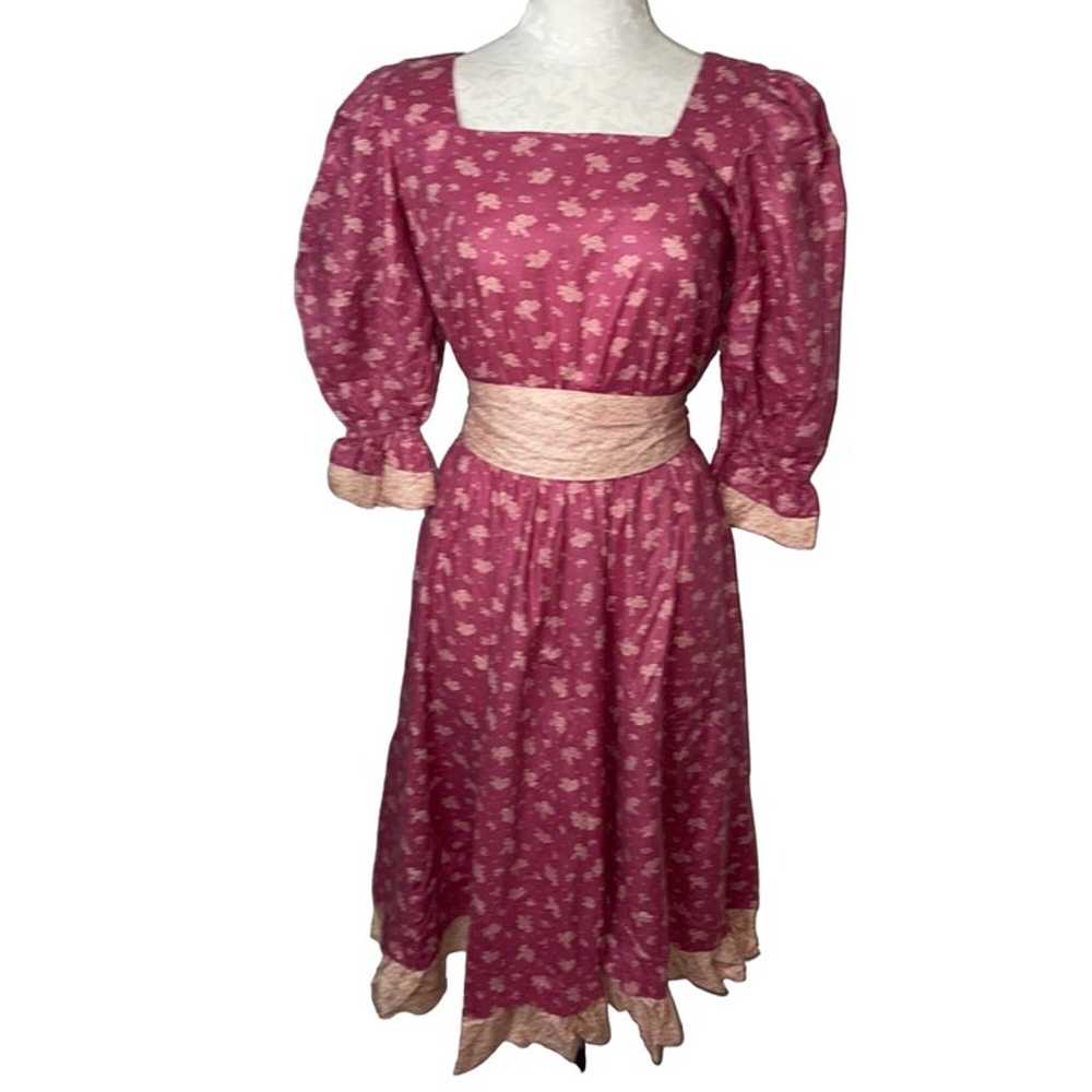 John Roberts Vintage Womens Midi Dress Size Mediu… - image 1