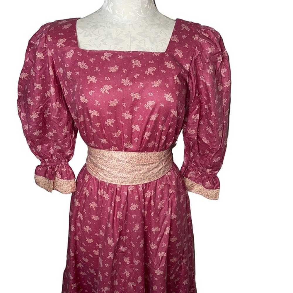John Roberts Vintage Womens Midi Dress Size Mediu… - image 2
