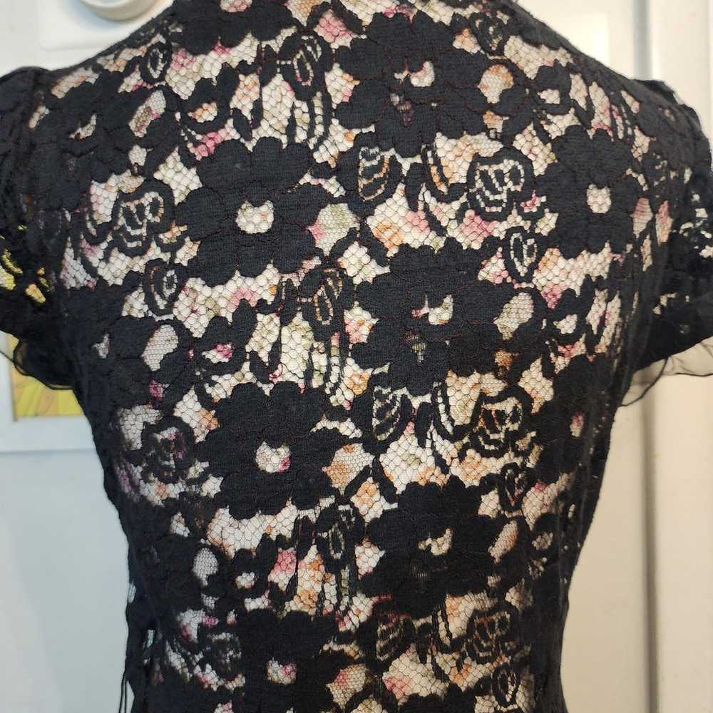 Vintage Betsey Johnson lace Dress - image 6
