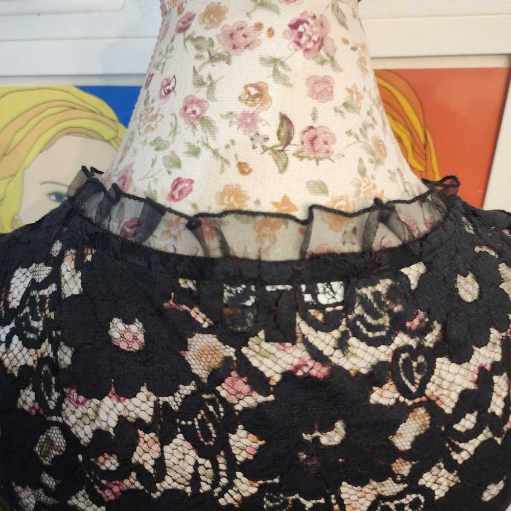 Vintage Betsey Johnson lace Dress - image 7
