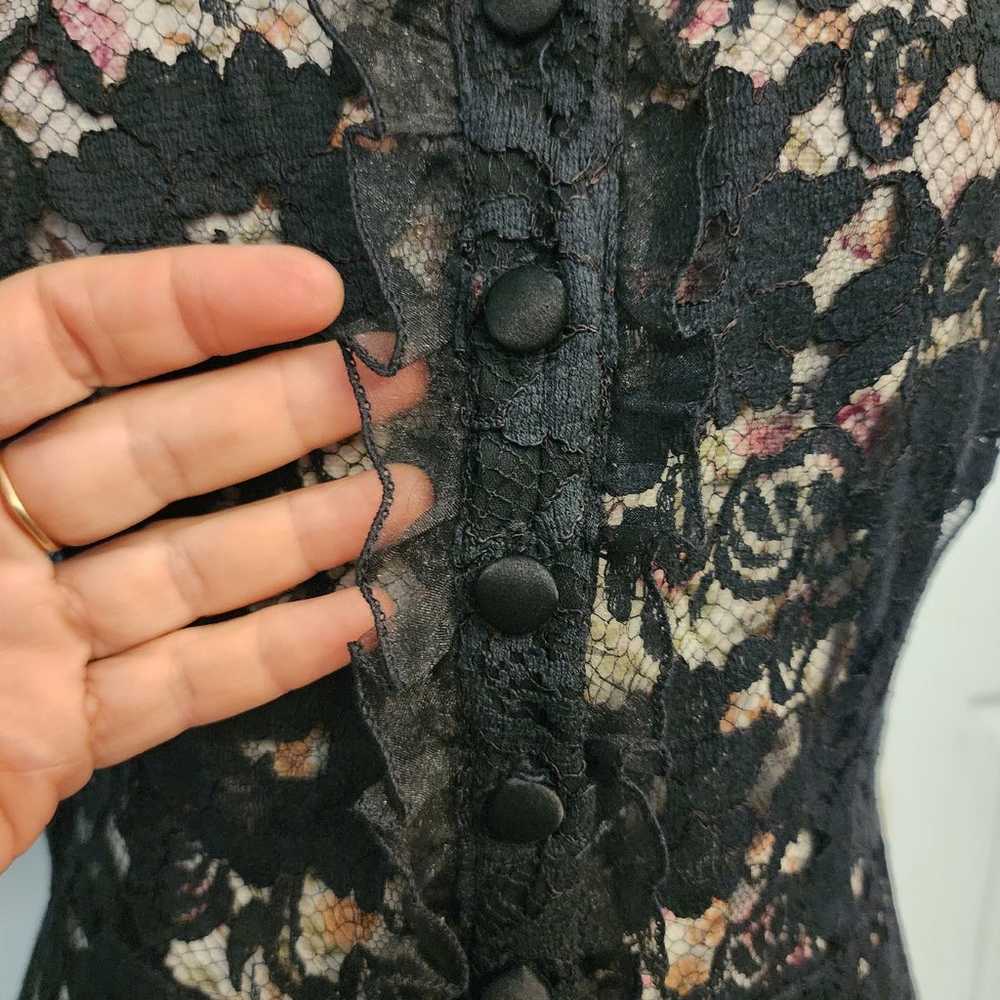 Vintage Betsey Johnson lace Dress - image 9