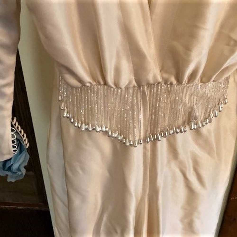 Vintage Custom Designed Wedding Dress - image 4