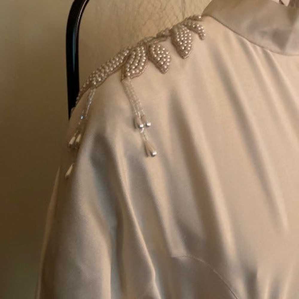 Vintage Custom Designed Wedding Dress - image 6