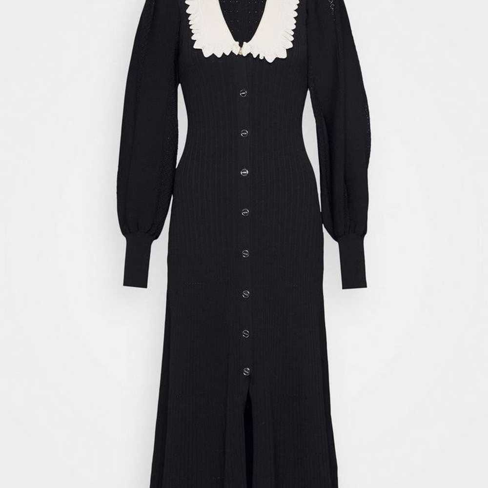 New Sandro Dorothy long sleeve midi dress . - image 2