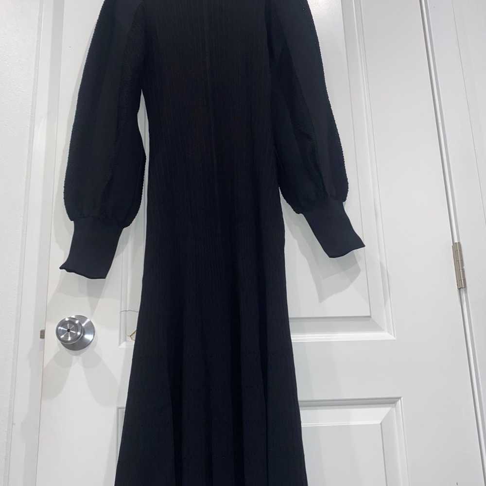 New Sandro Dorothy long sleeve midi dress . - image 7