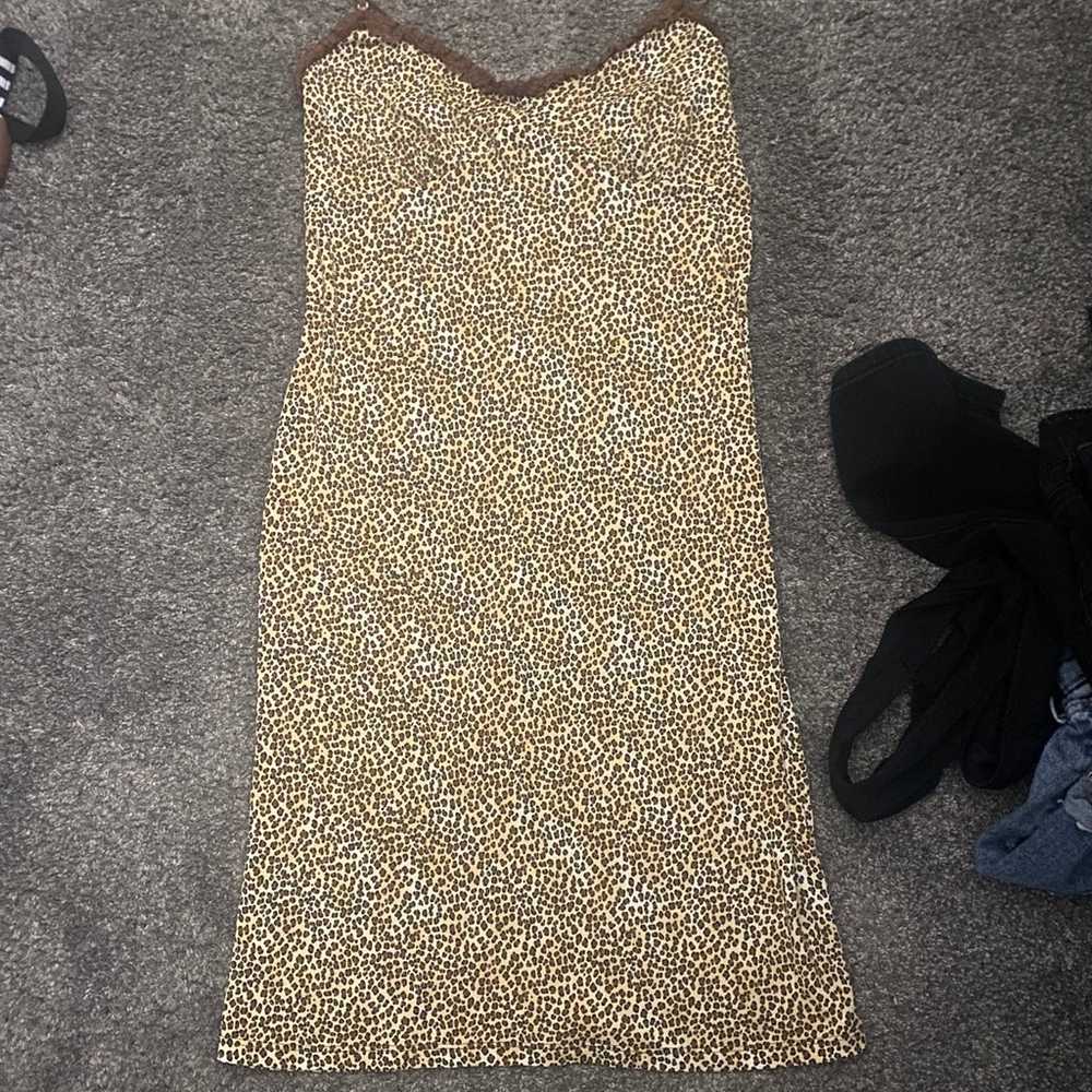 Cheeta slip dress - image 3