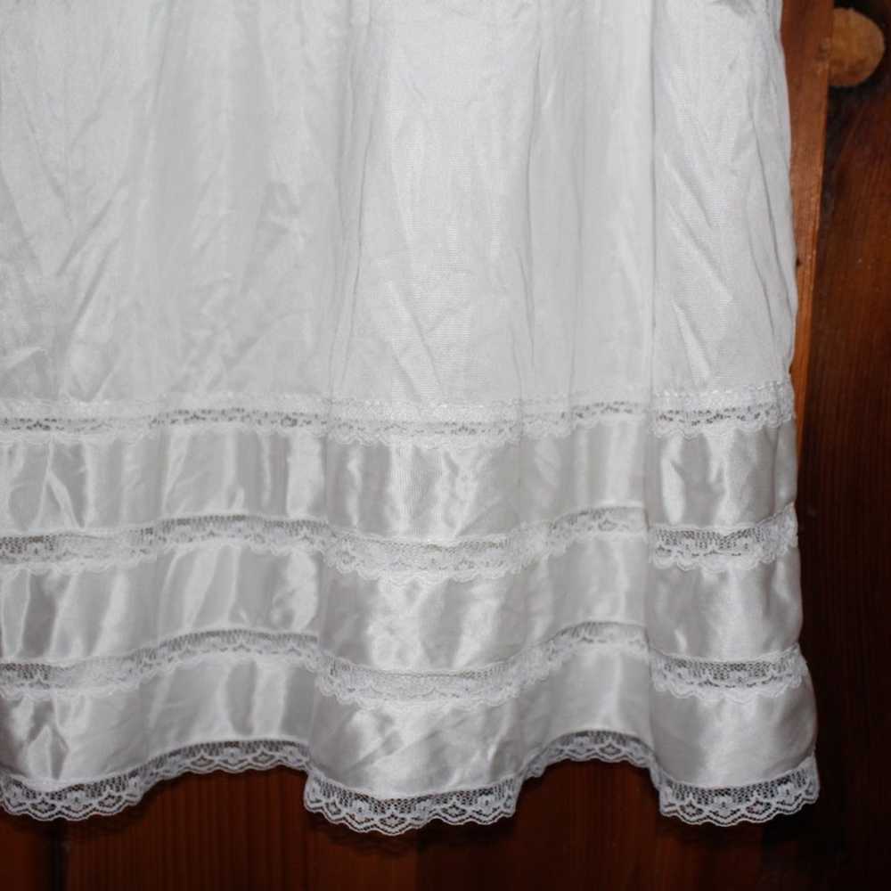 white silk dress - image 3