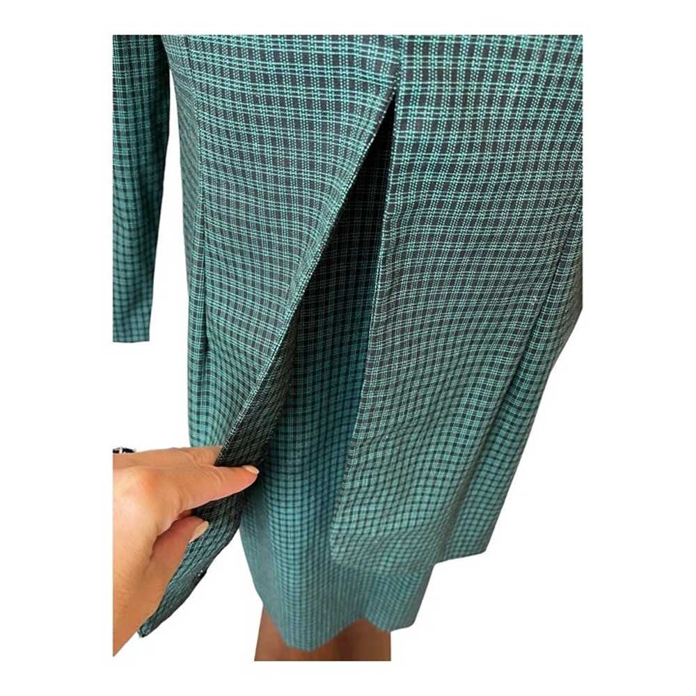 Betsy's Things Vintage Green Plaid Cotton One Pie… - image 5