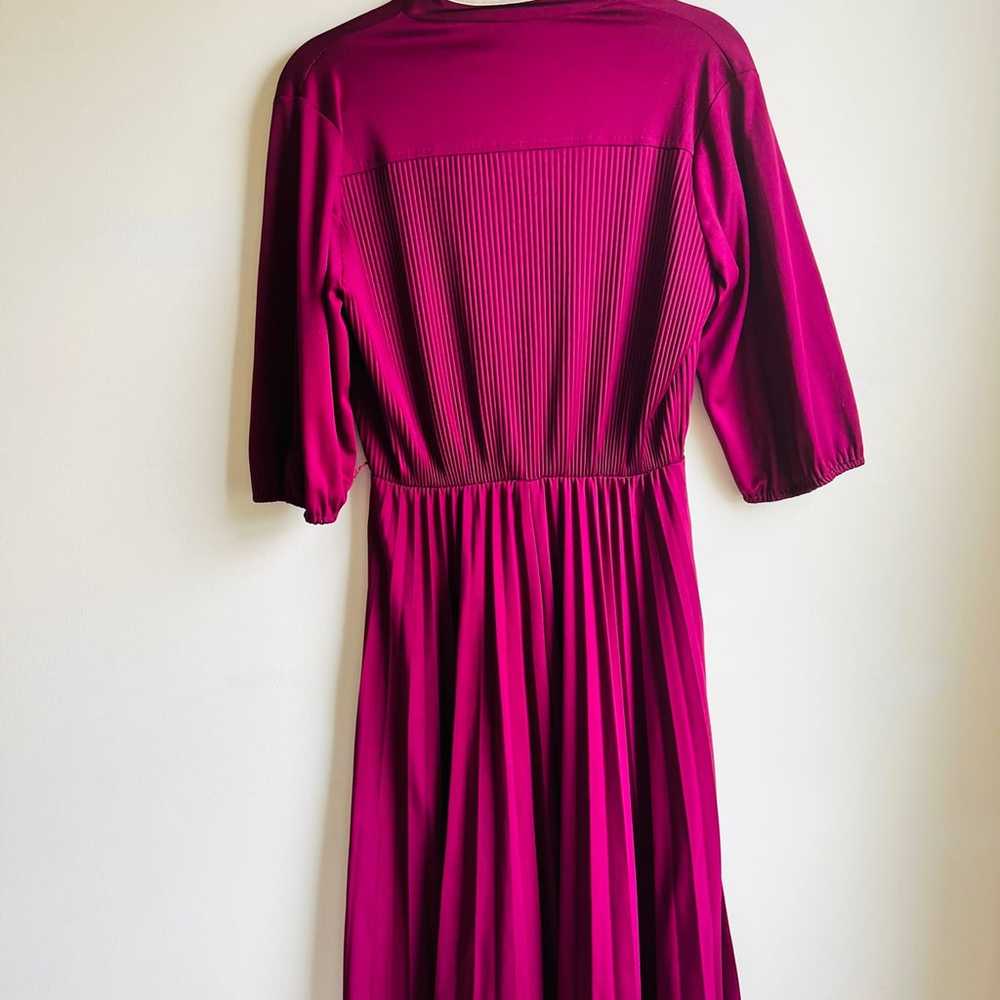 60s purple dress - image 5