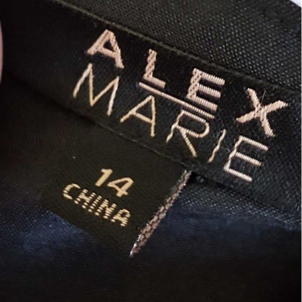 Alex Marie - Y2K  Black and White Polka Dot Dress - image 6