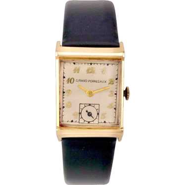 1948 Girard Perregaux 14K Gold Vintage Watch - image 1