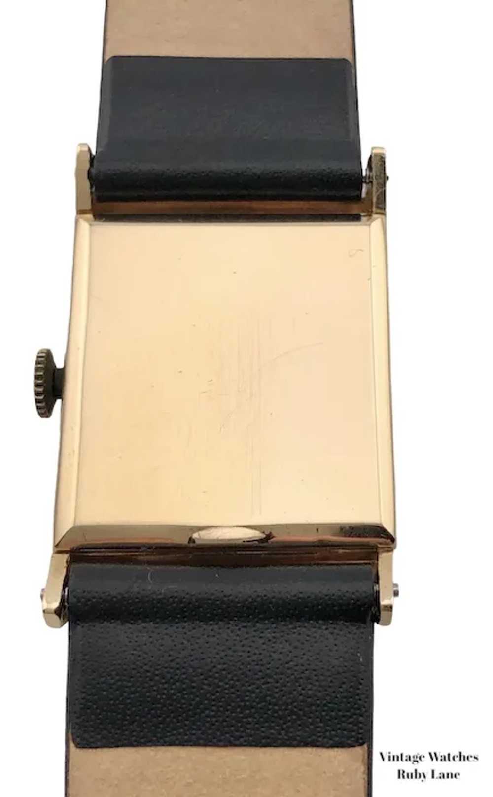 1948 Girard Perregaux 14K Gold Vintage Watch - image 8