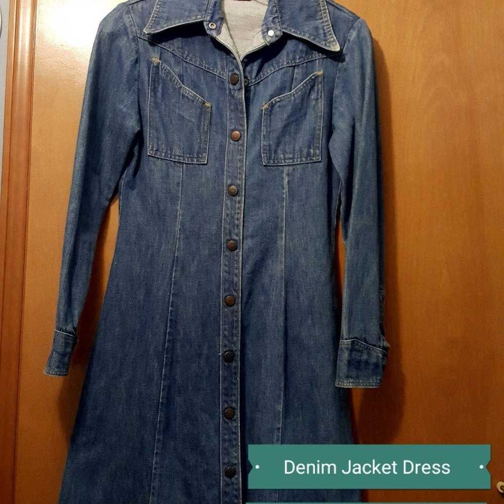 Denim Dress - image 1