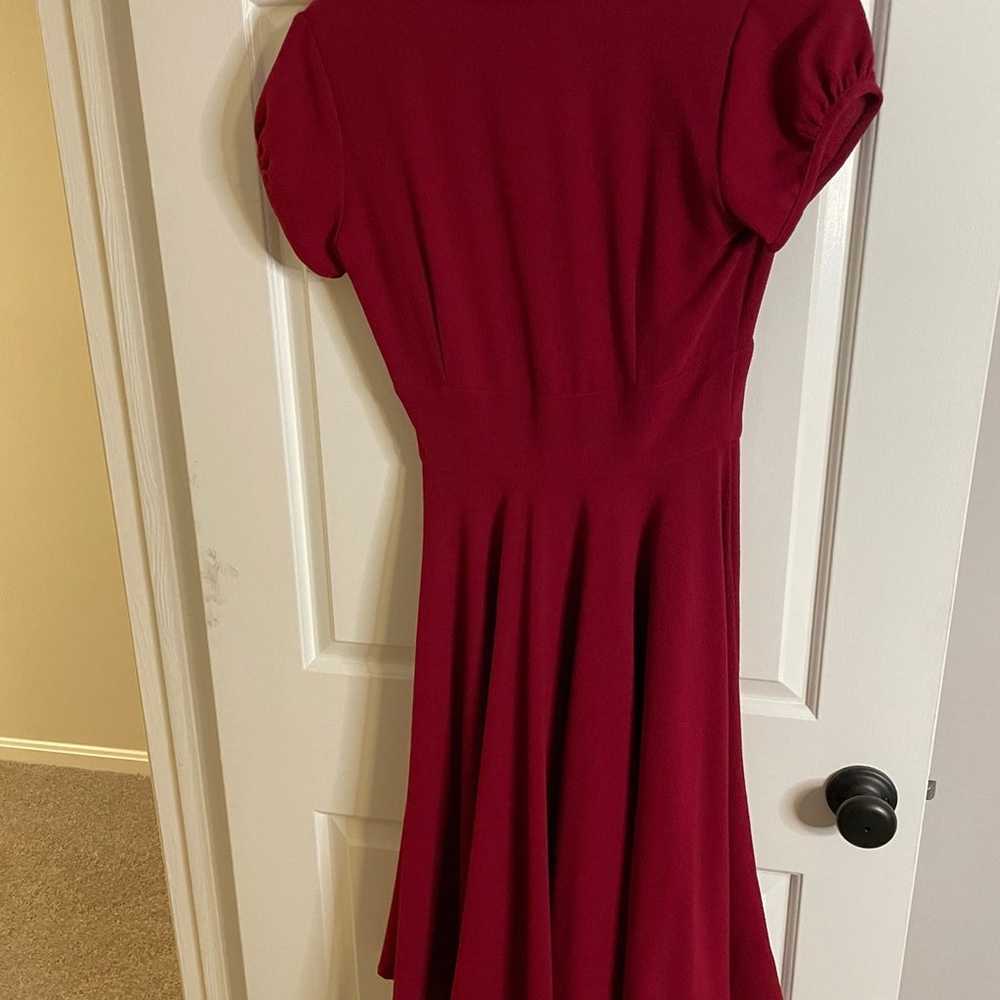 Red vintage inspired dress - image 2