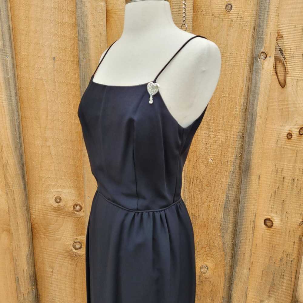 Vintage 1950s Little Black Dress - image 5