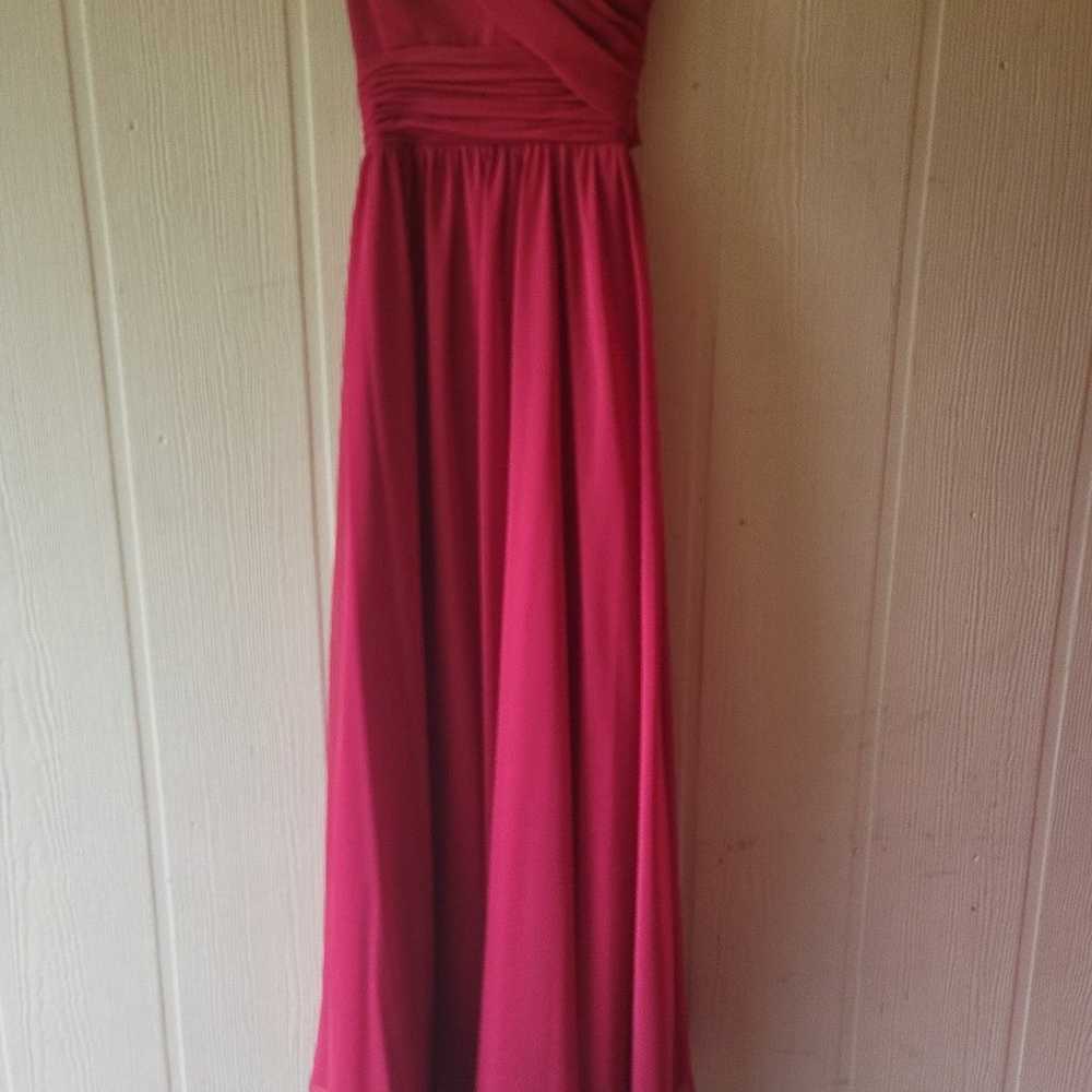 Red Strapless Prom Dress or Formal Bridesmaid Dre… - image 7