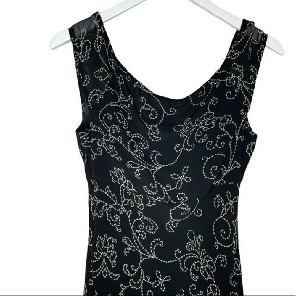 The Limited Y2K Vintage Black and White Paisley S… - image 6
