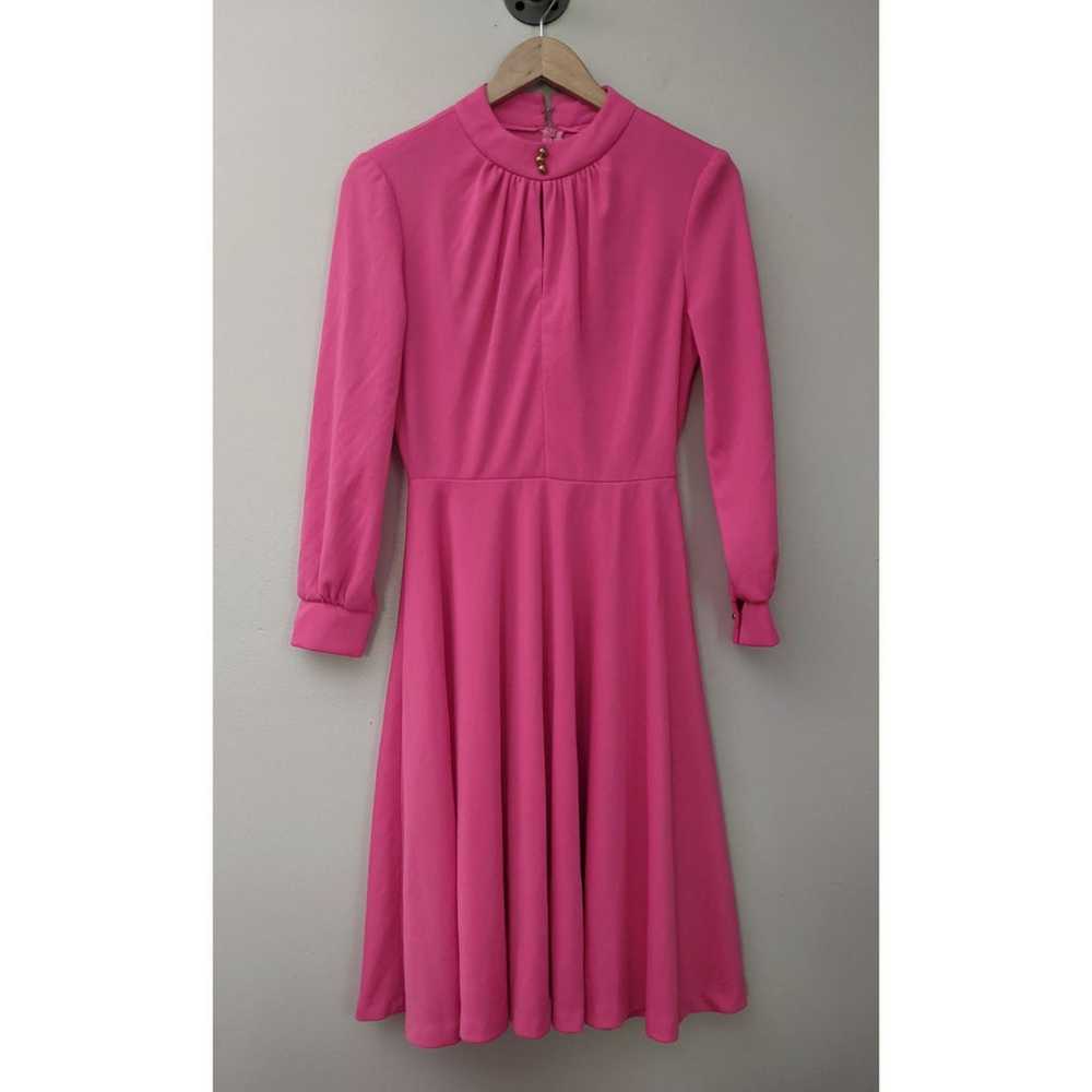 Vintage Sears Pink Long Sleeve Dress XS - image 1