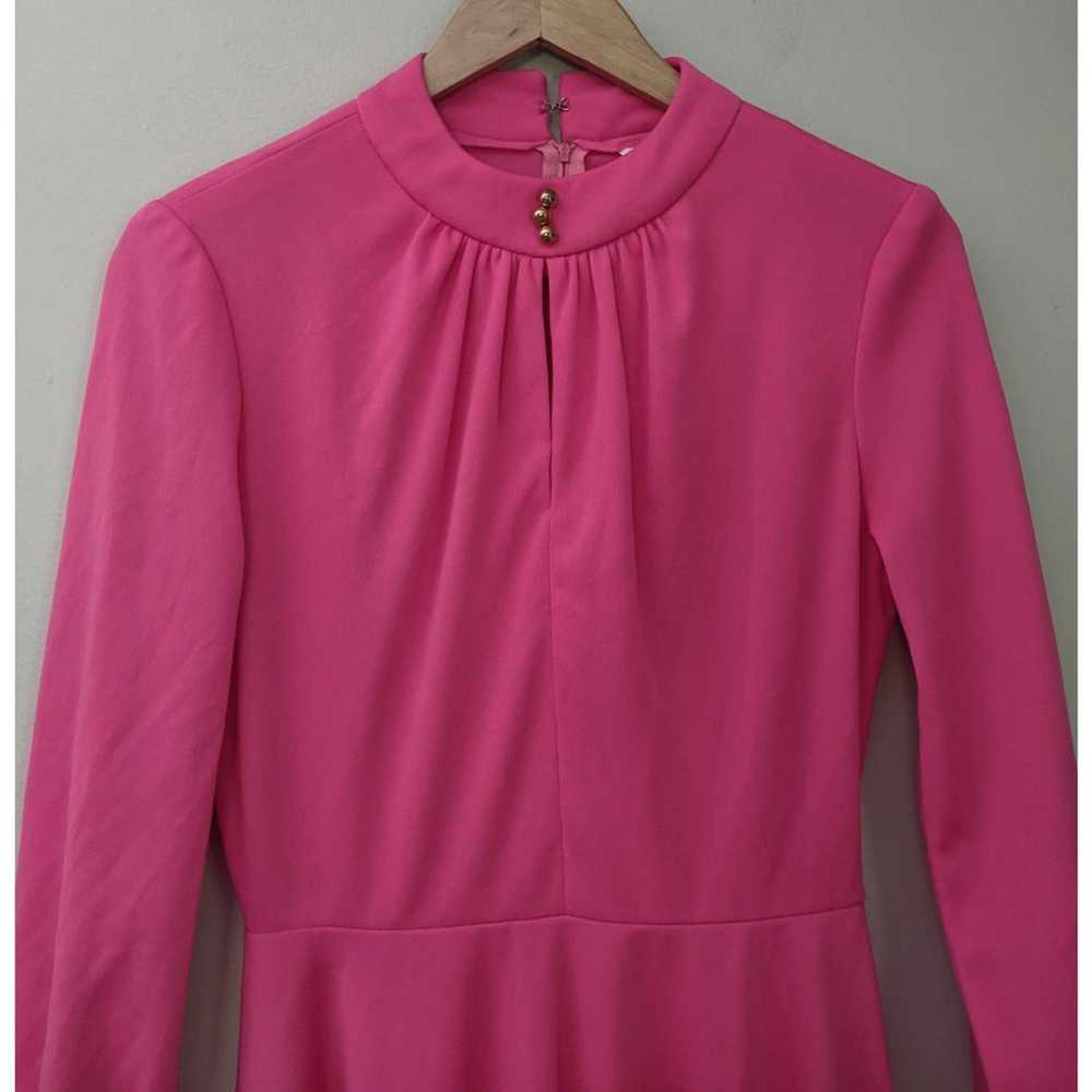Vintage Sears Pink Long Sleeve Dress XS - image 4