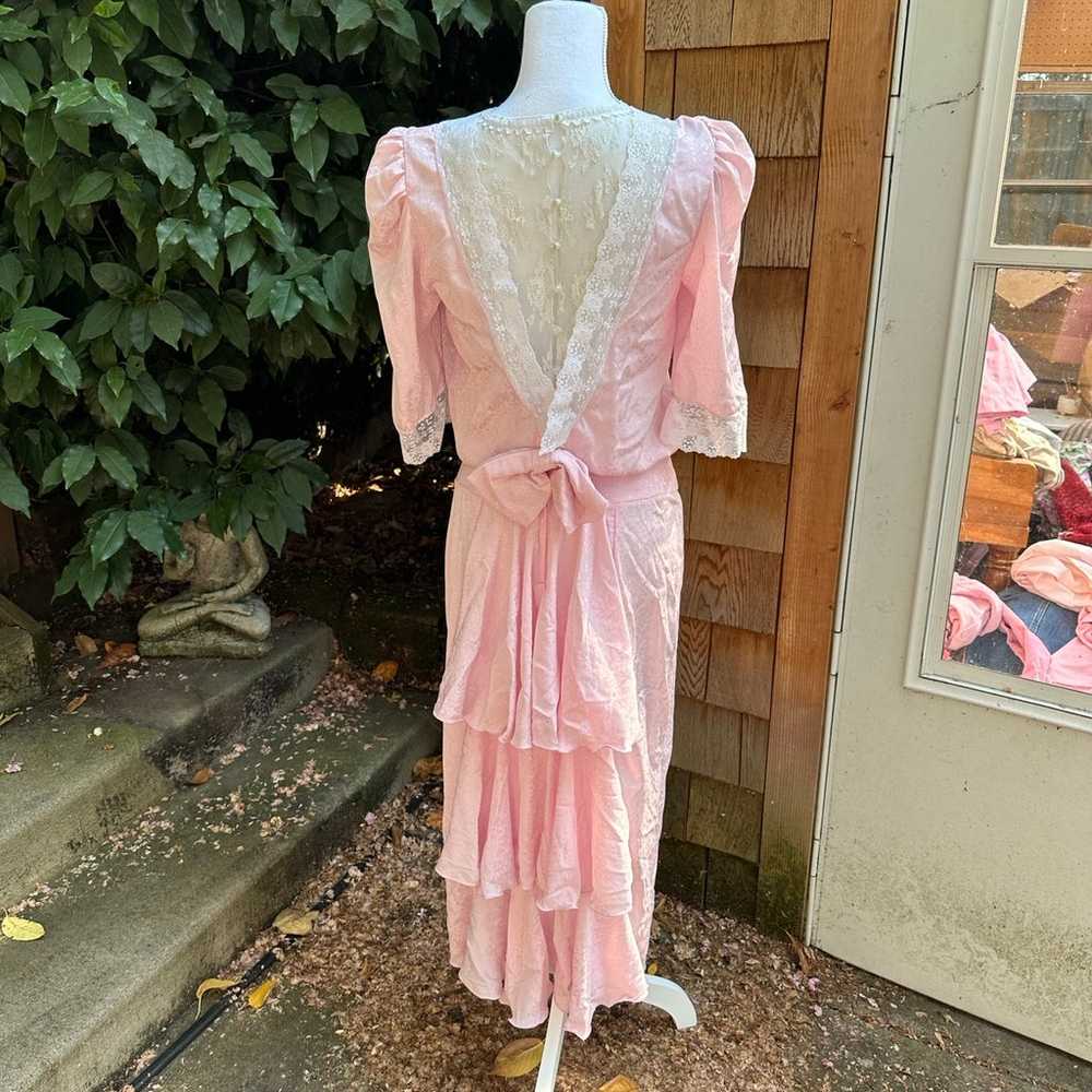 Vintage Handmade Prairie Dress - image 3