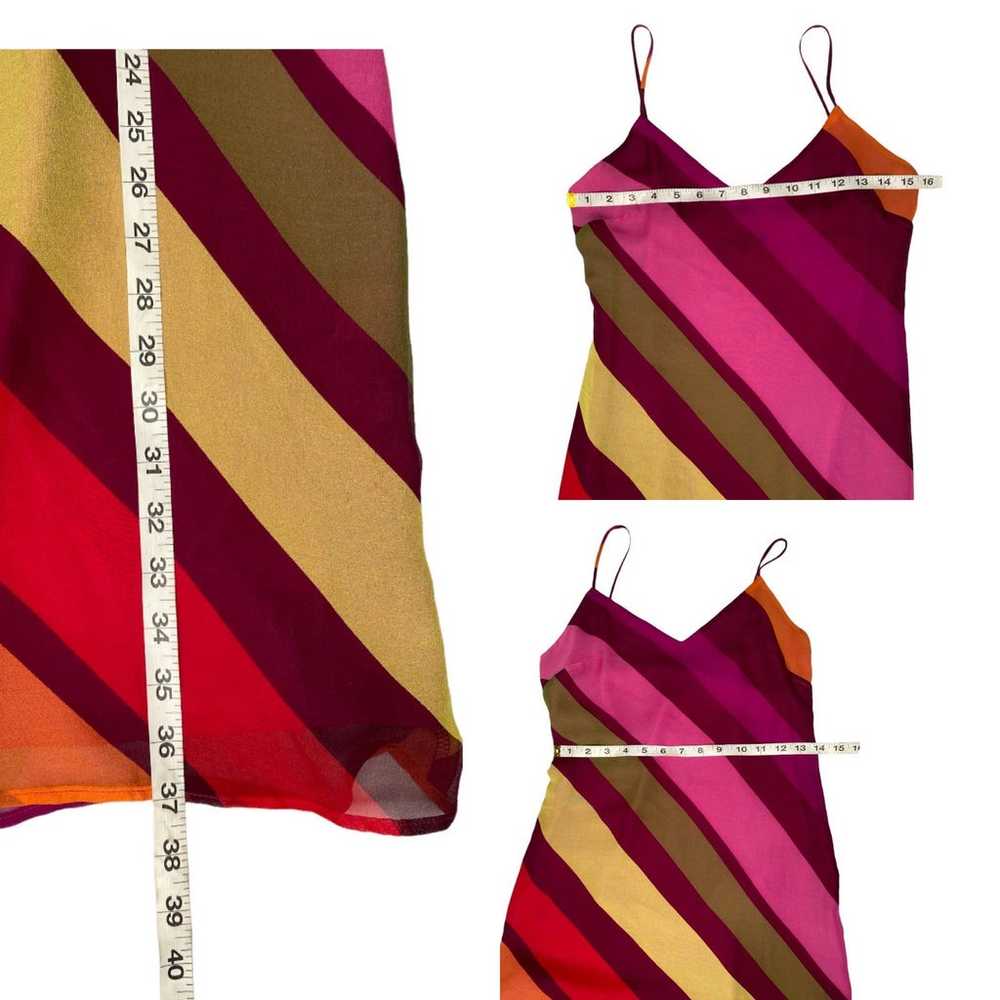 Vintage 90’s Y2K Tessuto Silk Slip Dress Size 2 - image 3