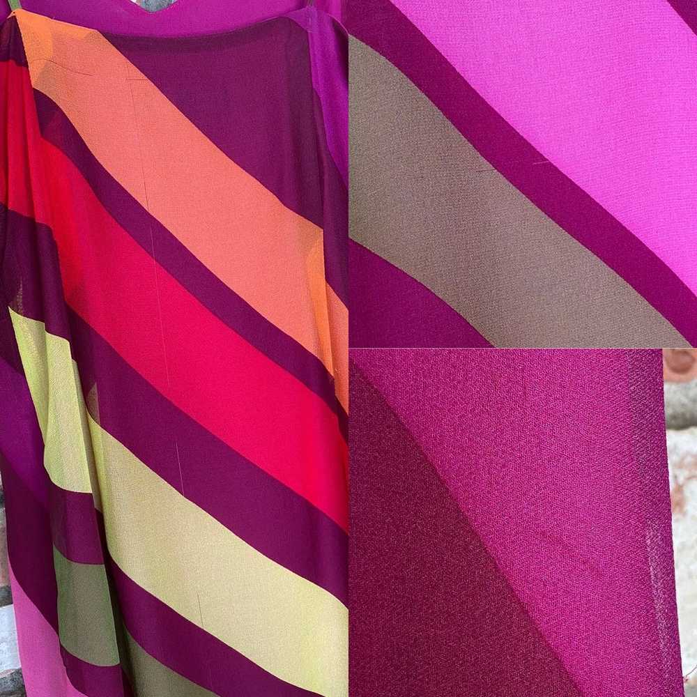 Vintage 90’s Y2K Tessuto Silk Slip Dress Size 2 - image 4