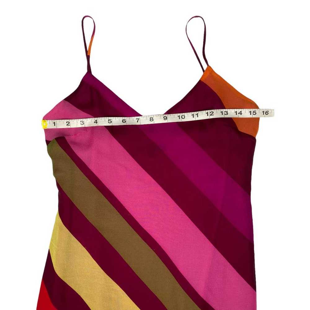 Vintage 90’s Y2K Tessuto Silk Slip Dress Size 2 - image 9