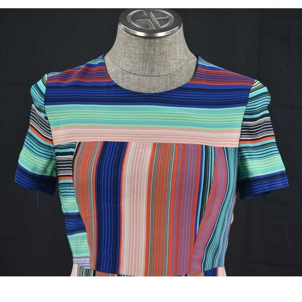 Vintage Diane Von Furstenberg Striped A Line Dres… - image 2