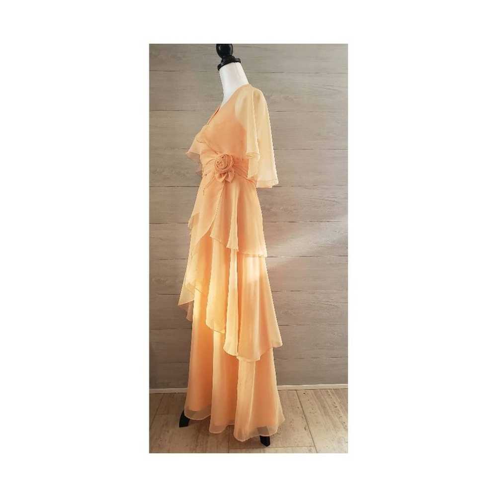 Vintage late 60’s Peach Dress (XS) - image 2