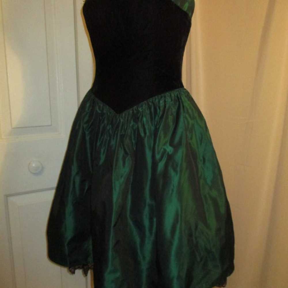 Gunne Sax vintage strapless dress - image 7