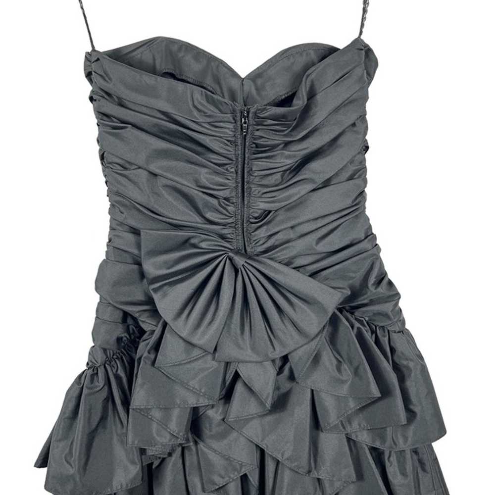 Vintage Susan Roselli for Vijack Mini Dress Black… - image 10